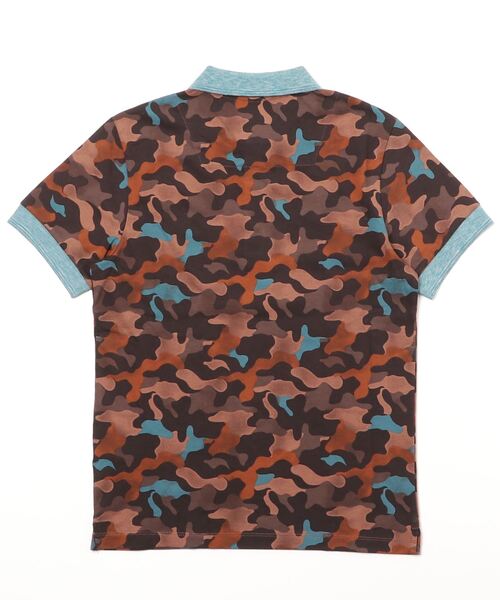 REPLAY（リプレイ）の「CAMOプリント コットンピケ ポロシャツ（ポロシャツ・メンズ・ブラウン系その他・SMALL/MEDIUM/LARGE）」の2枚目の写真
