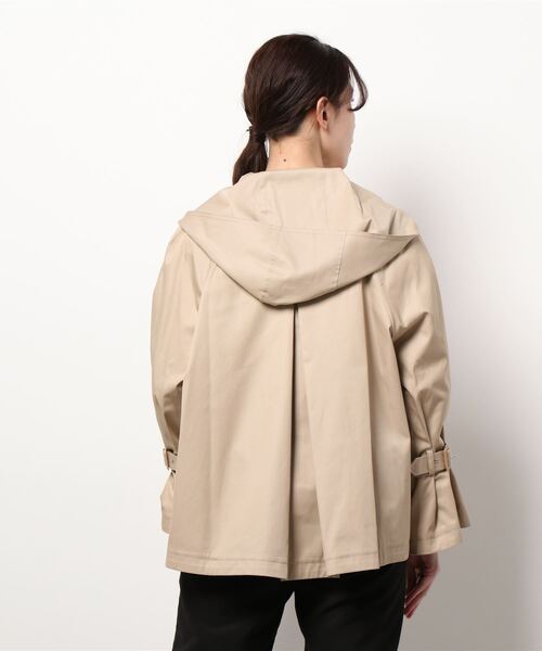 STRAWBERRY-FIELDS（ストロベリーフィールズ）の「ルディナツイル　ショートコート（その他アウター・レディース・ベージュ/カーキ・2）」の4枚目の写真