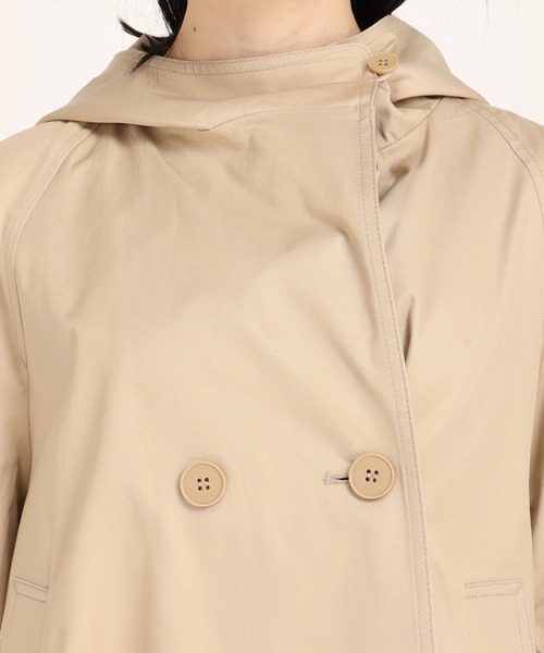 STRAWBERRY-FIELDS（ストロベリーフィールズ）の「ルディナツイル　ショートコート（その他アウター・レディース・ベージュ/カーキ・2）」の8枚目の写真