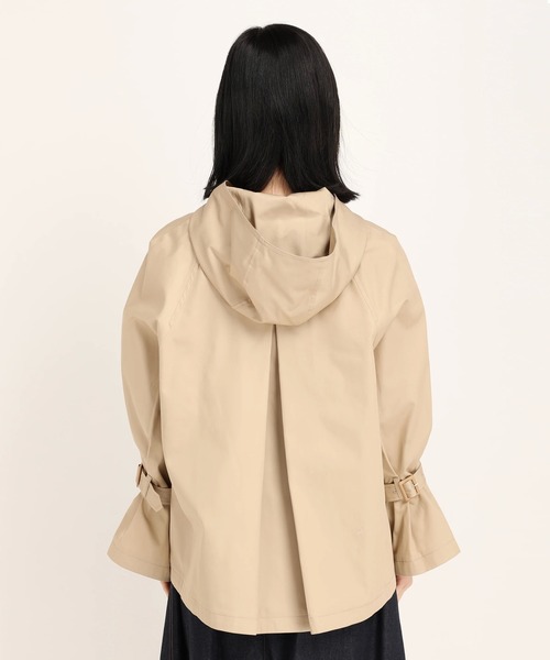 STRAWBERRY-FIELDS（ストロベリーフィールズ）の「ルディナツイル　ショートコート（その他アウター・レディース・ベージュ/カーキ・2）」の7枚目の写真