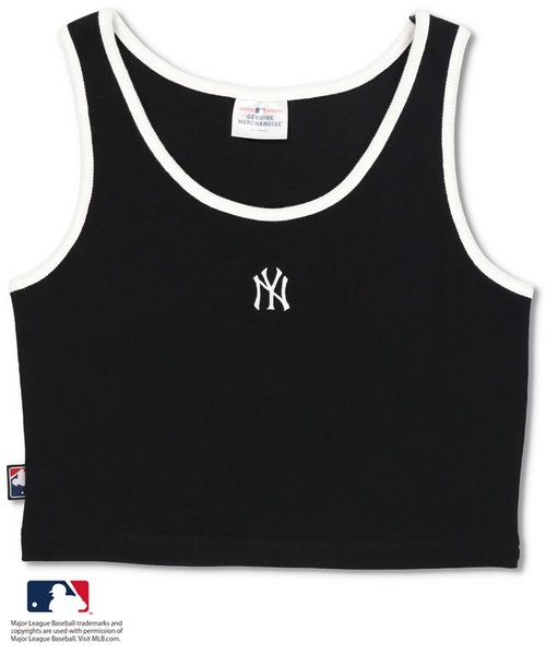 MLB（メジャーリーグベースボール）の「【MLB/メジャーリーグベースボール】パイピングアメスリタンクトップ（タンクトップ・レディース・ホワイト/ブラック/オートミール/ダークグリーン・ONESIZE）」の14枚目の写真