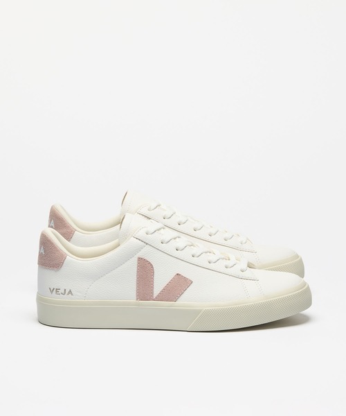 VEJA（ヴェジャ）の「VEJA / “CAMPO”  スニーカー（スニーカー・レディース・ホワイト×ブラック/ホワイト×ライトグレー/ホワイト×カーキブラウン/ホワイト系1/ホワイト×ゴールド/ホワイト系/ホワイト×グリーン/シルバー/ホワイト×ブルー/シルバー系/ホワイト×ピンク・38/39/36/37/41/42/40/43）」の6枚目の写真