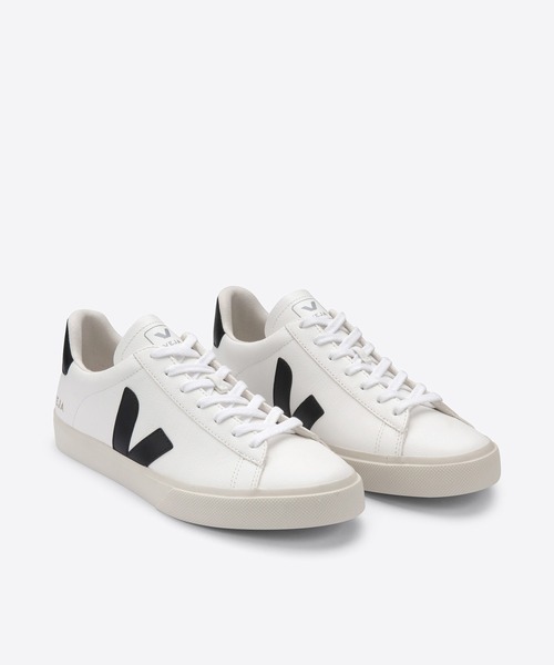 VEJA（ヴェジャ）の「VEJA / “CAMPO”  スニーカー（スニーカー・レディース・ホワイト×ブラック/ホワイト×ライトグレー/ホワイト×カーキブラウン/ホワイト系1/ホワイト×ゴールド/ホワイト系/ホワイト×グリーン/シルバー/ホワイト×ブルー/シルバー系/ホワイト×ピンク・38/39/36/37/41/42/40/43）」の16枚目の写真