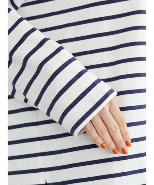 Green　Parks（グリーンパークス）の「メキシカンボーダーパーカー（パーカー・レディース・ネイビー/レッド・FREE）」の6枚目の写真