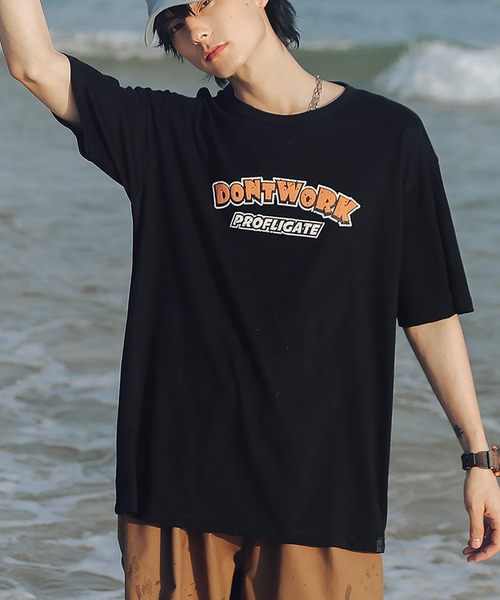 HOOK（フック）の「HOOK- アメカジロゴプリント半袖tシャツ (SS)（Tシャツ/カットソー・メンズ・ホワイト/ブラック/ブルー/グリーン・M/L/XL/XXL/S）」の16枚目の写真