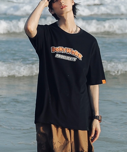 HOOK（フック）の「HOOK- アメカジロゴプリント半袖tシャツ (SS)（Tシャツ/カットソー・メンズ・ホワイト/ブラック/ブルー/グリーン・M/L/XL/XXL/S）」の17枚目の写真