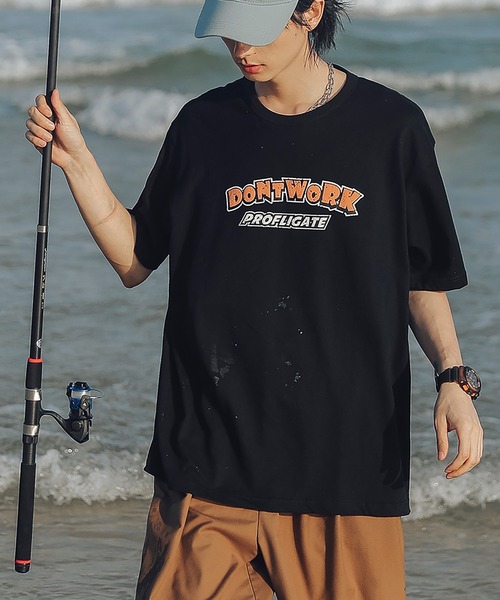 HOOK（フック）の「HOOK- アメカジロゴプリント半袖tシャツ (SS)（Tシャツ/カットソー・メンズ・ホワイト/ブラック/ブルー/グリーン・M/L/XL/XXL/S）」の18枚目の写真