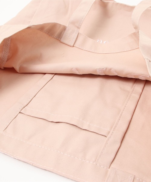 apres jour（アプレジュール）の「【apres jour×ARIAZ】パステルロゴトートバッグ（トートバッグ・レディース・ライトベージュ/ライトピンク・FREE）」の7枚目の写真