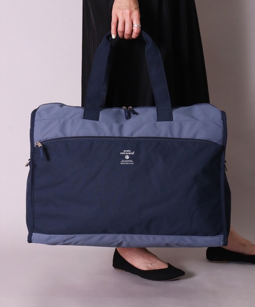 anello（アネロ）の「(LF)【anello】10ポケット/35L 2WAY 大容量 ボストンバック（ボストンバッグ・レディース・ベージュ/グレイッシュベージュ/ブラック/ネイビー/ダークブラック/ブラック系/ネイビー系・ONE SIZE）」の7枚目の写真