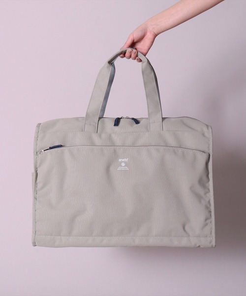 anello（アネロ）の「(LF)【anello】10ポケット/35L 2WAY 大容量 ボストンバック（ボストンバッグ・レディース・ベージュ/グレイッシュベージュ/ブラック/ネイビー/ダークブラック/ブラック系/ネイビー系・ONE SIZE）」の5枚目の写真