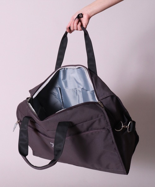 anello（アネロ）の「(LF)【anello】10ポケット/35L 2WAY 大容量 ボストンバック（ボストンバッグ・レディース・ベージュ/グレイッシュベージュ/ブラック/ネイビー/ダークブラック/ブラック系/ネイビー系・ONE SIZE）」の14枚目の写真