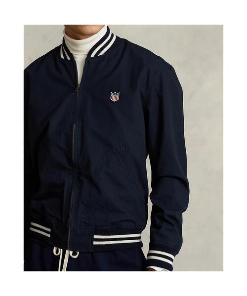 POLO RALPH LAUREN（ポロ ラルフ ローレン）の「Polo シールド ベースボール ジャケット（スタジャン・メンズ・ネイビー系1・S/M/L/XL/XS/XXL）」の5枚目の写真