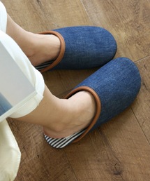 nofl（ノフル）の「SOAS:児島デニムルームシューズ（ヒッコリー）（ルームシューズ/スリッパ）」