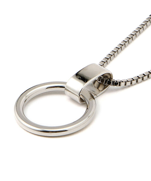 DROIT BELLO（ドロイトベロ）の「DROIT BELLO(ドロイトベロ) GLASS HOLDER NECKLACE/グラスホルダーネックレス（ネックレス・レディース・シルバー・FREE）」の3枚目の写真