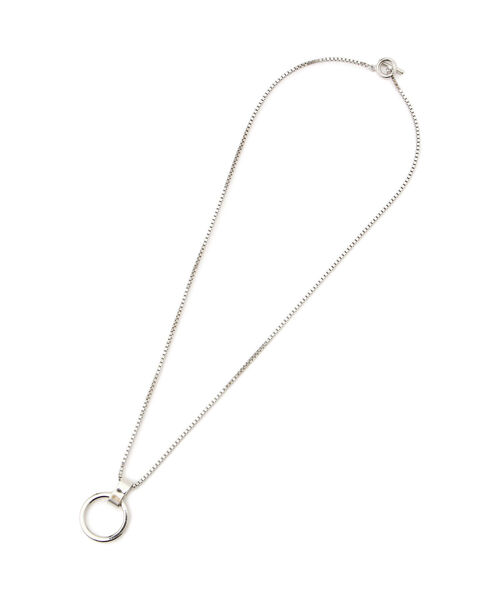 DROIT BELLO（ドロイトベロ）の「DROIT BELLO(ドロイトベロ) GLASS HOLDER NECKLACE/グラスホルダーネックレス（ネックレス・レディース・シルバー・FREE）」の7枚目の写真