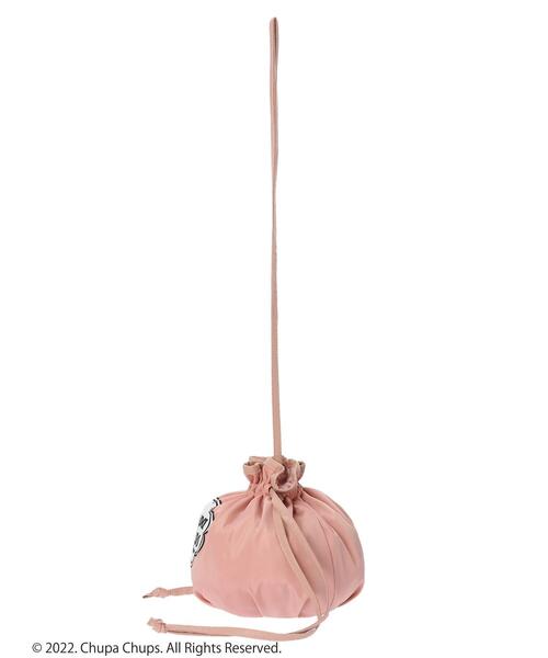 earth music&ecology(アースミュージックアンドエコロジー)の「Chupa Chups 巾着ショルダーバッグ(トートバッグ・レディース・ピンク/ブルーグレー/ライトイエロー・FREE)」の15枚目の写真