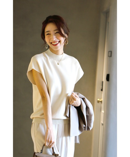 シルエットに拘った！ゆるさがきれいなハイゲージニット（ニット/セーター）｜Ehre style（エーレスタイル）