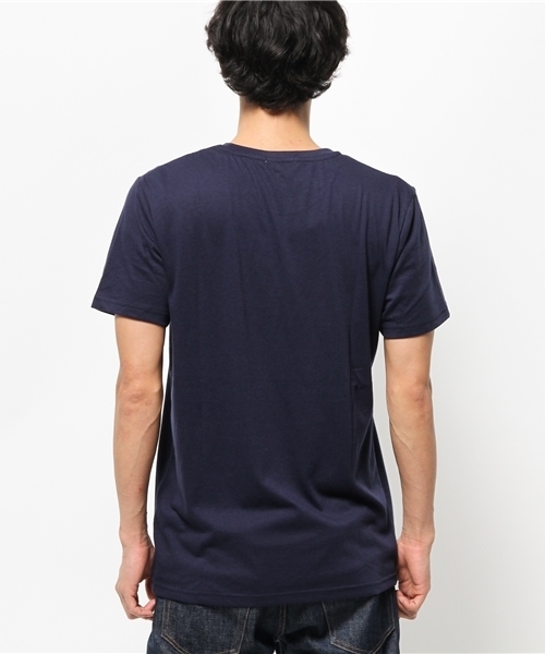 WEGO（ウィゴー）の「WEGO/モチーフパターンロゴTシャツ（Tシャツ/カットソー・メンズ・ネイビー/ホワイト・MEDIUM/LARGE）」の6枚目の写真