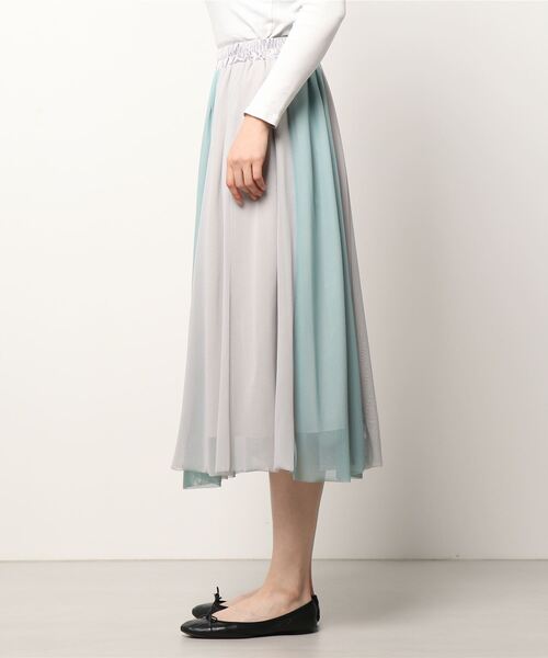 Anna Nicola（アンナニコラ）の「Anna Nicola チュールバイカラースカート（スカート・レディース・ピンク/ライトグリーン/ブルー・38）」の22枚目の写真