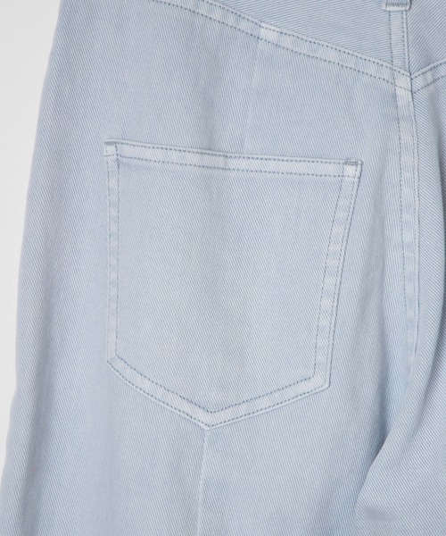 WEGO(ウィゴー)の「WEGO/バックスリットカラーフレアパンツ(デニムパンツ・レディース・サックスブルー/ライトパープル/オフホワイト・SMALL/MEDIUM)」の14枚目の写真