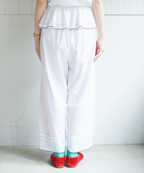 bulle de savon(ビュルデサボン)の「●handkerchief パンツ(その他パンツ・レディース・ホワイト/ブラック・FREE)」の11枚目の写真