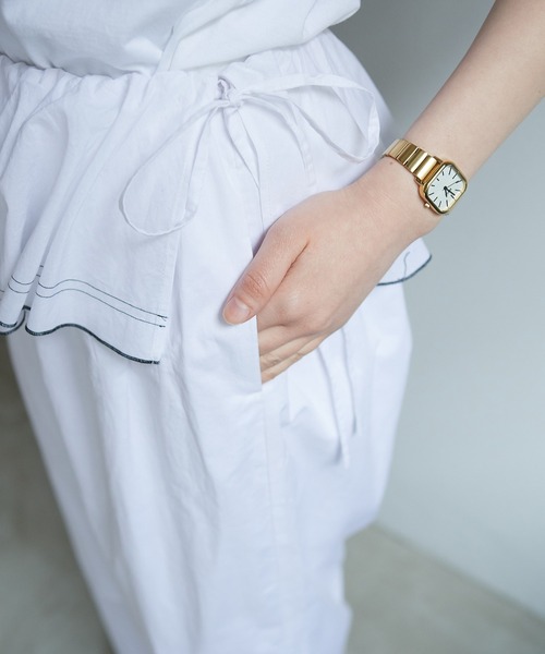 bulle de savon(ビュルデサボン)の「●handkerchief パンツ(その他パンツ・レディース・ホワイト/ブラック・FREE)」の19枚目の写真