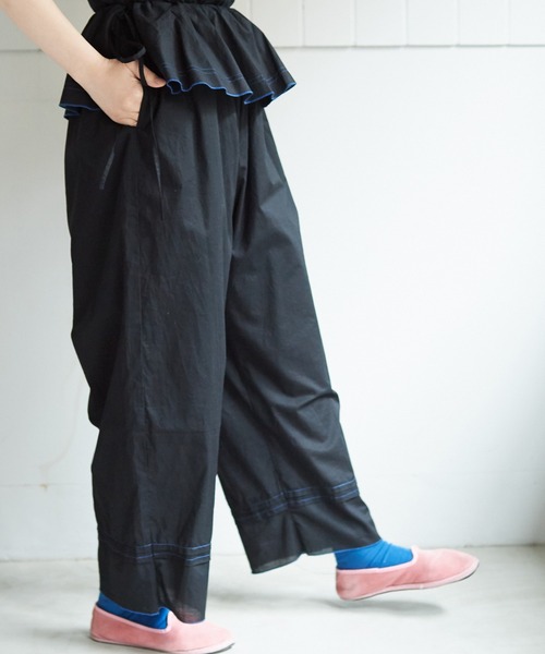 bulle de savon(ビュルデサボン)の「●handkerchief パンツ(その他パンツ・レディース・ホワイト/ブラック・FREE)」の15枚目の写真