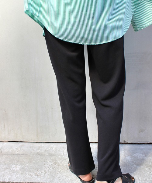 MLI'A（エムリア）の「フロントスリットカットパンツ（その他パンツ・レディース・ブラック/グリーン/ライトベージュ/ブラウン/レッド・FREE）」の14枚目の写真