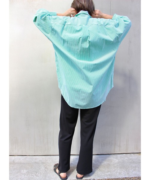 MLI'A（エムリア）の「フロントスリットカットパンツ（その他パンツ・レディース・ブラック/グリーン/ライトベージュ/ブラウン/レッド・FREE）」の15枚目の写真