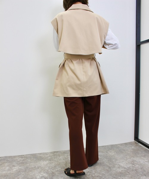 MLI'A（エムリア）の「フロントスリットカットパンツ（その他パンツ・レディース・ブラック/グリーン/ライトベージュ/ブラウン/レッド・FREE）」の20枚目の写真