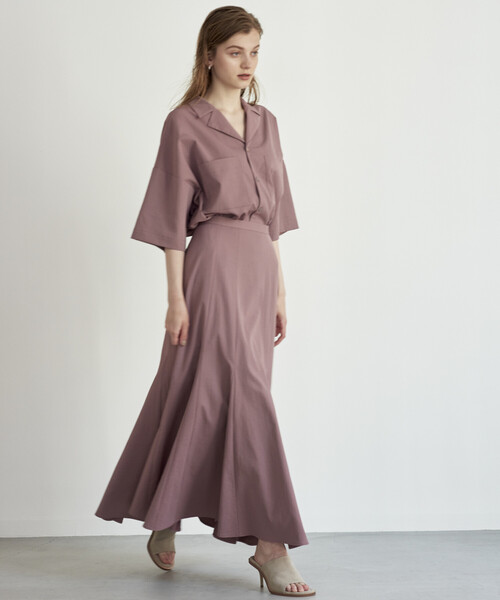 リネンツイルマーメードスカート