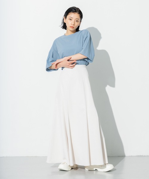 N.O.R.C（ノーク）の「リネンツイルマーメードスカート（スカート・レディース・ブラウン/アイボリー/ピンク・S/M）」の12枚目の写真