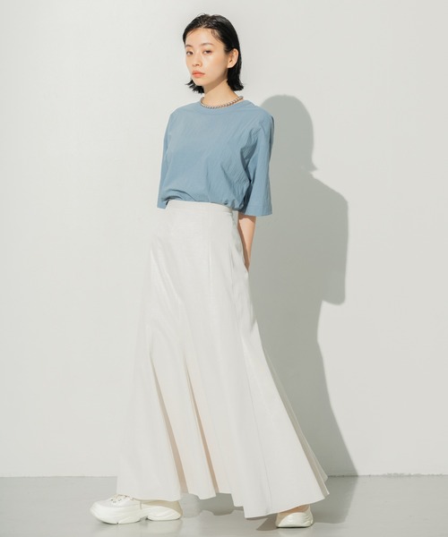 N.O.R.C（ノーク）の「リネンツイルマーメードスカート（スカート・レディース・ブラウン/アイボリー/ピンク・S/M）」の13枚目の写真