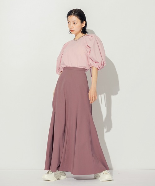 N.O.R.C（ノーク）の「リネンツイルマーメードスカート（スカート・レディース・ブラウン/アイボリー/ピンク・S/M）」の17枚目の写真