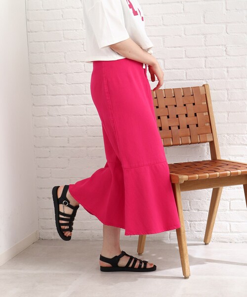 Cutie Blonde(キューティーブロンド)の「◆【S-L】デニムマーメイドスカート(スカート・レディース・ピンク系/サックスブルー/ネイビー・01/02/03)」の12枚目の写真