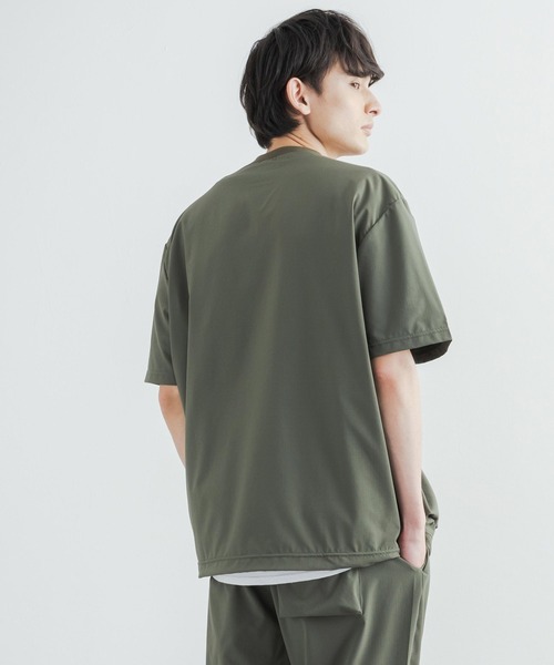 KRIFF MAYER(クリフメイヤー)の「セットアップ 3点セット KRIFF MAYER クリフメイヤー at TENT Tシャツ&ショートパンツ&エコバッグ(ルームウェア/パジャマ・メンズ・ベージュ/チャコール/カーキ/ネイビー・L/M/XL)」の18枚目の写真