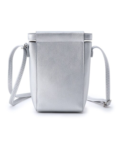 SHOO・LA・RUE(シューラルー)の「◆縦型ミニショルダーバッグ(ショルダーバッグ・レディース・オレンジ/シルバー/ライトベージュ・00)」の3枚目の写真