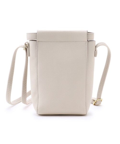 SHOO・LA・RUE(シューラルー)の「◆縦型ミニショルダーバッグ(ショルダーバッグ・レディース・オレンジ/シルバー/ライトベージュ・00)」の14枚目の写真