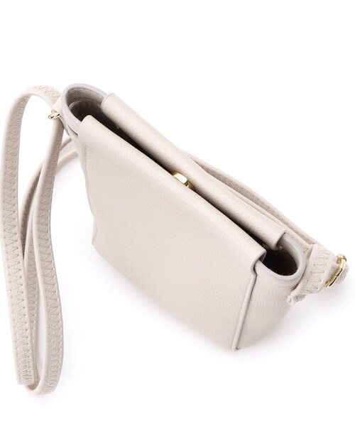 SHOO・LA・RUE(シューラルー)の「◆縦型ミニショルダーバッグ(ショルダーバッグ・レディース・オレンジ/シルバー/ライトベージュ・00)」の18枚目の写真