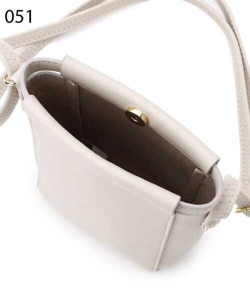 SHOO・LA・RUE(シューラルー)の「◆縦型ミニショルダーバッグ(ショルダーバッグ・レディース・オレンジ/シルバー/ライトベージュ・00)」の8枚目の写真