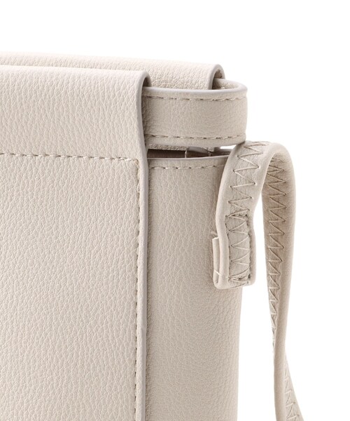 SHOO・LA・RUE(シューラルー)の「◆縦型ミニショルダーバッグ(ショルダーバッグ・レディース・オレンジ/シルバー/ライトベージュ・00)」の5枚目の写真