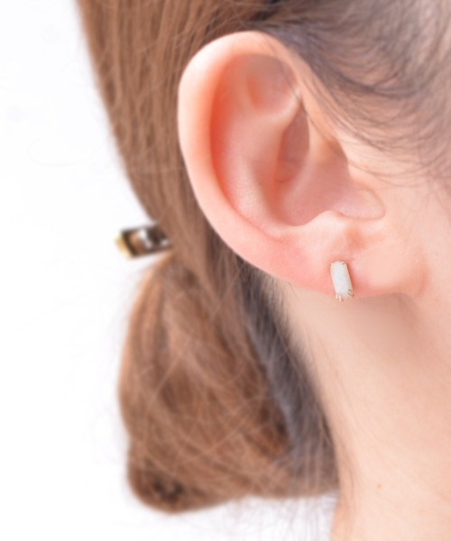 sowi ソーイ　レースフープピアス・フレンチフック【K10YG】 レースフープピアス・フレンチフック・ツイスト【K10YG/K18YG