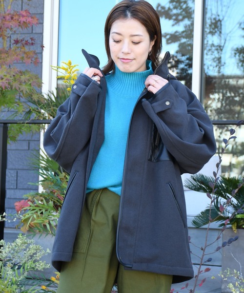 【セール】エコモッサシュノーケルコート（その他アウター）｜Johnbull（ジョンブル）