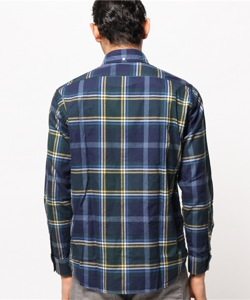 SHIPS(シップス)の「SC: "AIRY" オックスフォード チェック ボタンダウン シャツ(シャツ/ブラウス・メンズ・グレー/ネイビー・MEDIUM/X-LARGE/SMALL/LARGE)」の11枚目の写真