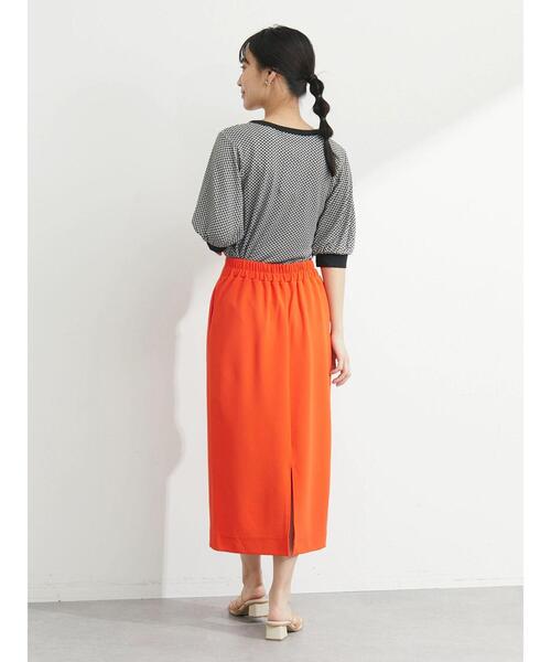 Sugar spoon（シュガースプーン）の「・SUGAR SPOON ギンガムパフTシャツ（Tシャツ/カットソー・レディース・ブラック/ピンク/イエロー・FREE）」の20枚目の写真