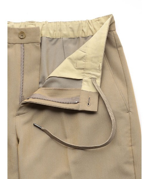 Perfect Suit FActory（パーフェクトスーツファクトリー）の「【高通気/洗える】GOOD BIZ PANTS　ノータック　ベージュ/グレー（スラックス・メンズ・ライトグレー/ベージュ・LL/S/M/L）」の10枚目の写真