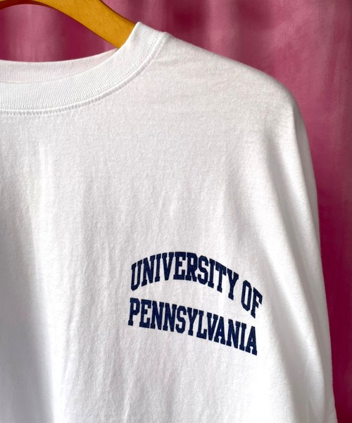 ＪＵＧＬＡＮＳ（ユグランス）の「☆ 【GOOD ROCK SPEED/グッドロックスピード】COLLEGE TEE（Tシャツ/カットソー・レディース・ベージュ/ブラック/ホワイト・FREE）」の8枚目の写真