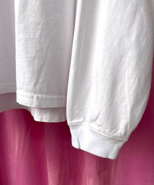 ＪＵＧＬＡＮＳ（ユグランス）の「☆ 【GOOD ROCK SPEED/グッドロックスピード】COLLEGE TEE（Tシャツ/カットソー・レディース・ベージュ/ブラック/ホワイト・FREE）」の10枚目の写真