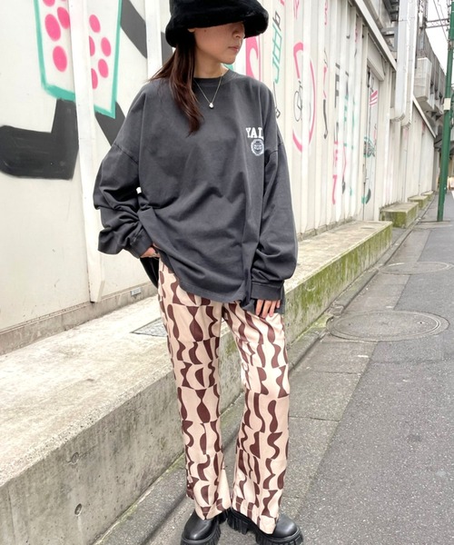 ＪＵＧＬＡＮＳ（ユグランス）の「☆ 【GOOD ROCK SPEED/グッドロックスピード】COLLEGE TEE（Tシャツ/カットソー・レディース・ベージュ/ブラック/ホワイト・FREE）」の22枚目の写真