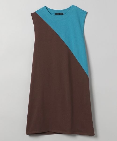 JEANASIS（ジーナシス）の「テンジクボックスNS/352343（Tシャツ/カットソー・レディース・ホワイト/ブラック/ブラウン系その他/ブルー系その他・FREE）」の3枚目の写真